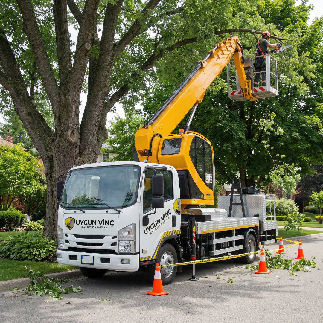 Ağaç Budama ve Peyzaj Vinç Hizmeti